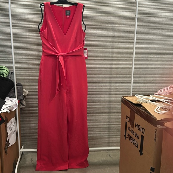 Vince Camuto Pants - VINCE CAMUTO PINK JUMPSUIT